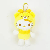 Sanrio Hello Kitty 50th Anniversary Yellow Bear Plush Keychain