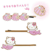 Sanrio Hello Kitty Hairpin Set Mermaid Pink