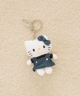 Sanrio x And St Me% Hello Kitty Plush Keychain - Navy