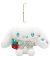 Sanrio Strawberry News Cinnamoroll Keychain