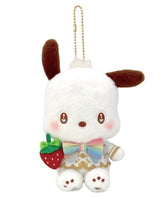 Sanrio Strawberry News Pochacco Keychain