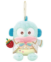 Sanrio Strawberry News Hangyodon Keychain