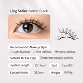 WOSADO Magnetic Lashes No.18 Velvet Black