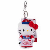 Sanrio x And St 10C REPIPI PIZZA Hello Kitty plush keychain