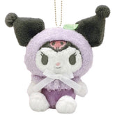 Sanrio Pastel Fruit Cape Kuromi Plush Keychain