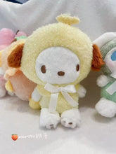 Sanrio Pastel Fruit Cape Pochacco Plush Keychain