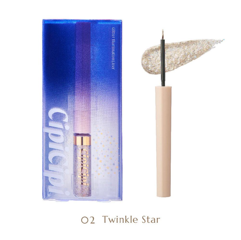 CIPI CIPI Glitter Illumination Liner #02 Twinkle Star – Momoko