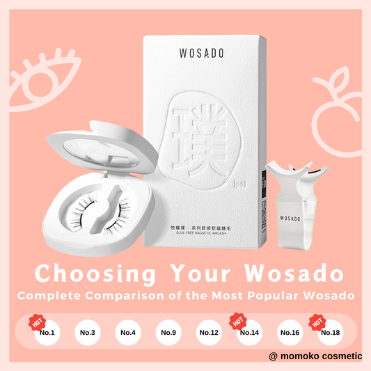 Find Your Perfect Match: A Full Comparison of Wosado's Magnetic Lashes - Momoko Cosmetic