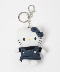 Sanrio and St Me% Hello Kitty Plush Keychain - Navy