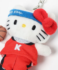 Sanrio and ST Me% Hello Kitty Plush Keychain - Basketball