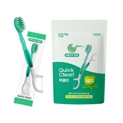 HR Medical Quick Clean 5-in-1 Toothbrush 10pcs