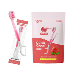 HR Medical Quick Clean 5-in-1 Toothbrush 10pcs