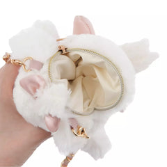 JDS Marie Fluffy Plush Shoulder Bag