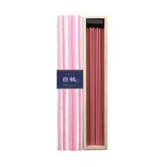 Nippon Kodo Kayuragi Incense sticks #White Peach 40 sticks