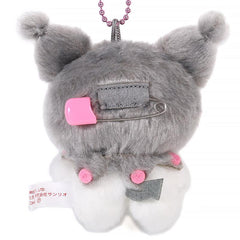 Sanrio Original Pitatto Friends Photo Kuromi Plush keychain