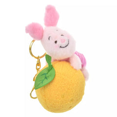Disney Store Japan Yuzu Pooh 2023 Piglet Plush Keychain