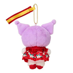 Sanrio Strawberry News 50th Anniversary Kuromi Mascot Holder