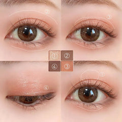 CANMAKE Silky Souffle Eyes Matte Type #M01 Sienna Wood