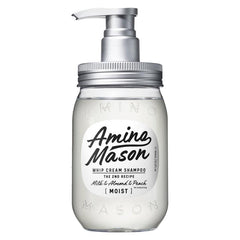 2nd Recipe Deep Moist Whip Cream Shampoo AMINO MASON 牛油果氨基酸无硅油洗发水