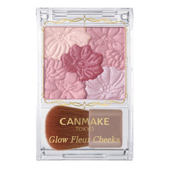 Glow Cheeks#16 Lilac Fleur CANMAKE 五色花瓣雕刻腮红#16 紫丁香色