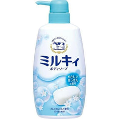 Cow Brand MILKY BODY SOAP Soap Scented COW牛乳石碱沐浴露 皂香400ml