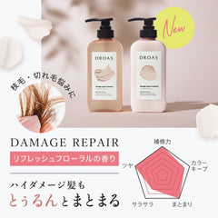 DROAS Damage Repair Shampoo Breezy Sabon 400ml