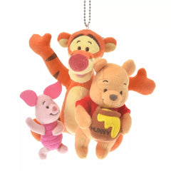 JDS Winnie the Pooh And The Honey Tree 55th Anniversary Plush Keychain x Pooh, Piglet & Tigger 小熊维尼55周年系列公仔吊饰
