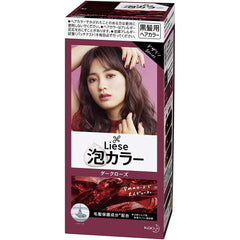 KAO Creamy Bubble Hair Color #Dark Rose 花王 Liese 泡沫染发剂 #车厘子色