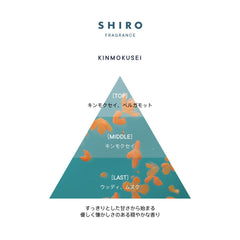 Fragrance Body Mist #Kinmokusei SHIRO 身体保湿喷雾 #金木犀香