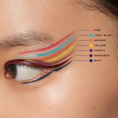 UZU BY FLOWFUSHI Eye Opening Liner Liquid Eyeliner #BURGUNDY UZU熊野职人 眼线液笔 #酒红色