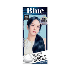 MISE EN SCENE Hello Bubble Hair Color 4B Whale Deep Blue
