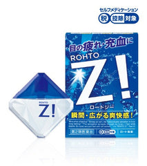 ROHTO Z! Cool Soothing Nude Eye Drops For Contact Lenses 12ml