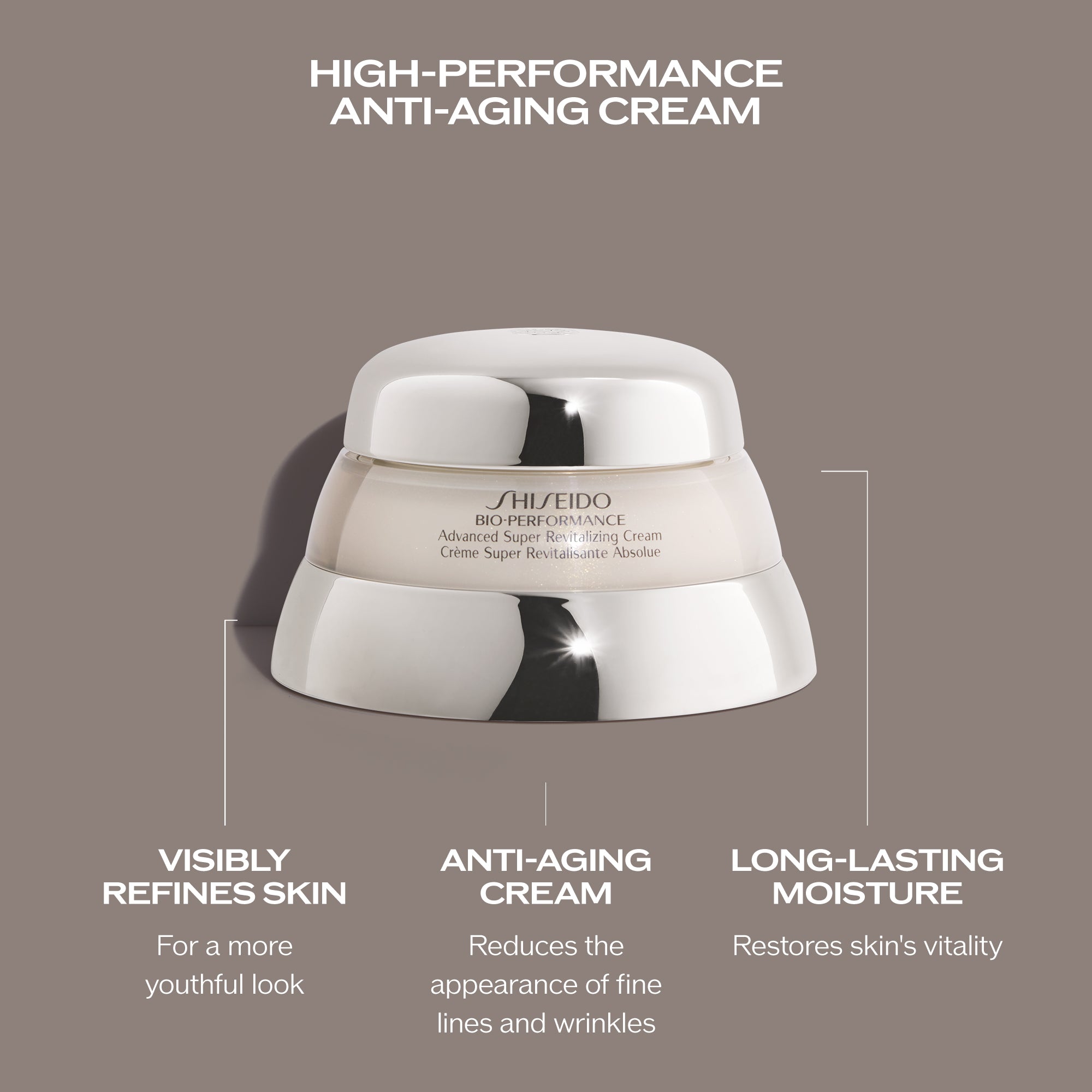 SHISEIDO BIO-PERFORMANCE ADVANCED SUPER store RESTORING CREAM 75ML/2.6OZ.