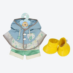TDR Duffy Plush Toy Raincoat Costume 东京迪士尼春雨系列 达菲雨衣着替